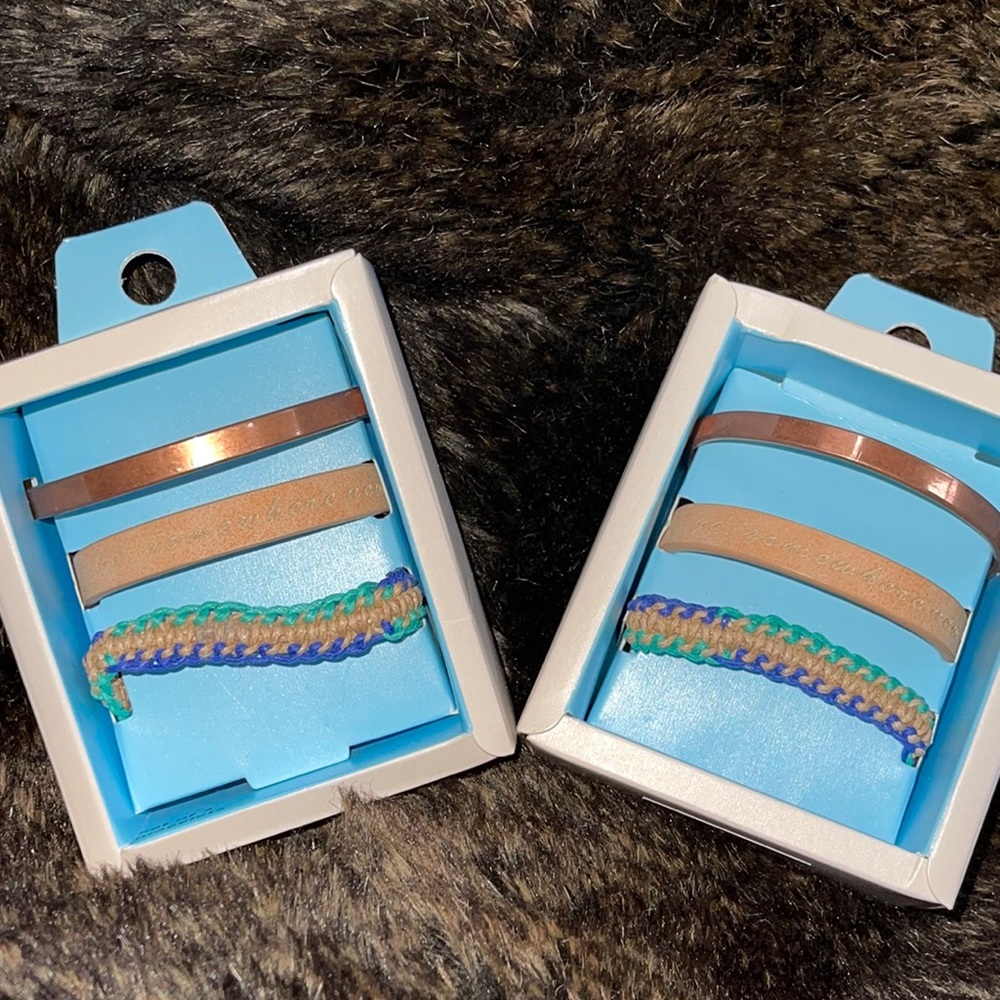 NEW Limited Edition TOMS for Target bracelet sets